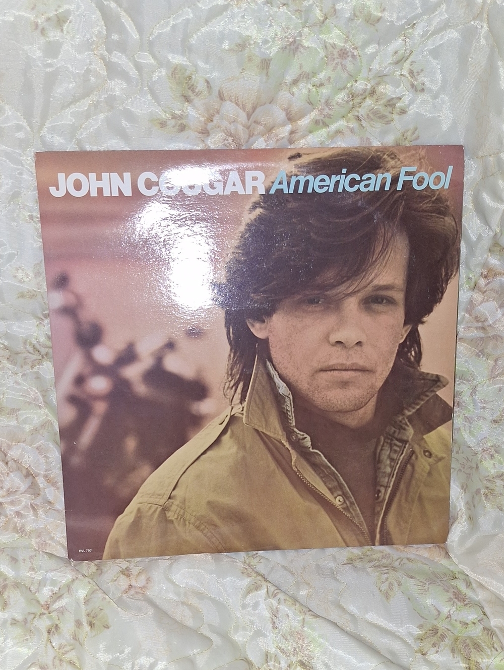 John Cougar "American Fool" Vinyl Album - Beige & Brown Cover